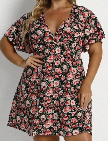 Rochie mini Shein, mix culori