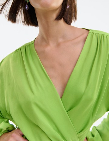 Rochie mini RESERVED, verde