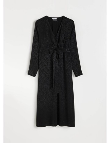 Rochie midi RESERVED, negru