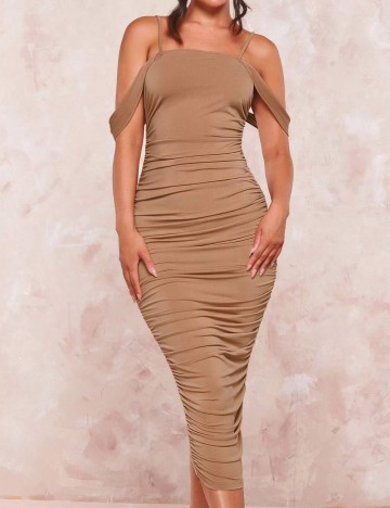 Rochie maxi Shein, bej