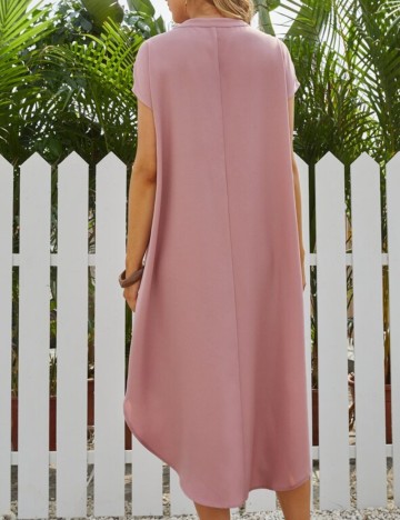 Rochie midi Shein, roz