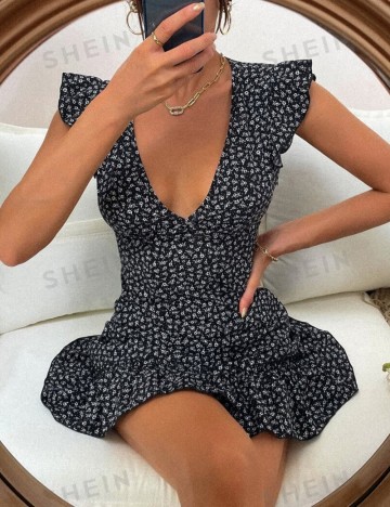 Rochie midi Shein, negru