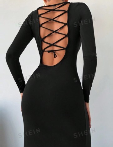 Rochie midi Shein, negru