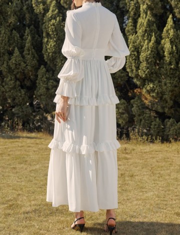 Rochie maxi Shein, alb