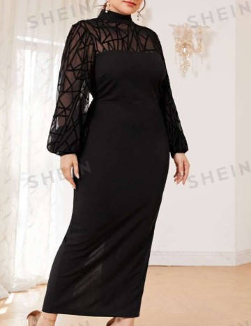 Rochie midi Shein, negru