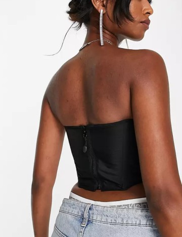 Top ASOS, negru