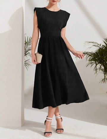 Rochie midi Shein, negru