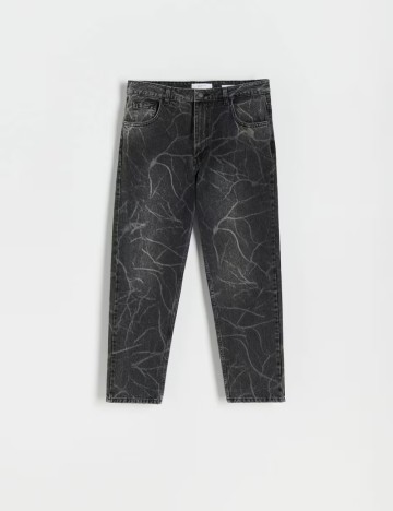 Jeans RESERVED, negru