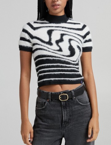 Curea Bershka, negru