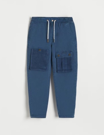 Pantaloni RESERVED, albastru