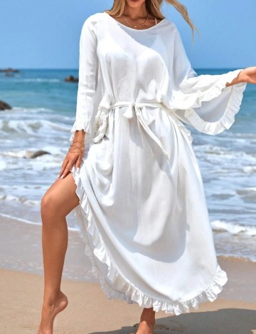 Rochie de plajă Shein, alb