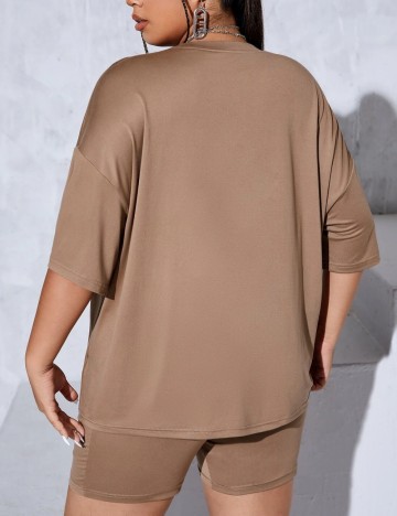 Compleu Shein Curve+, crem