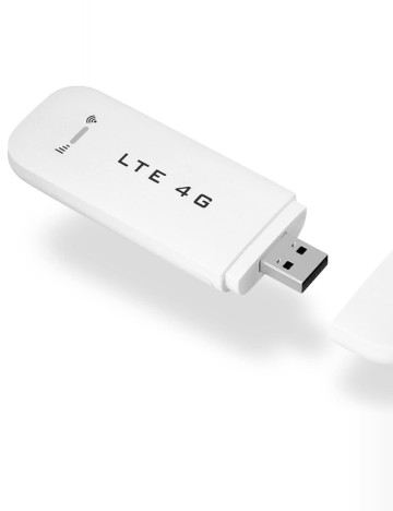 Adaptor de rețea USB 4G LTE, alb