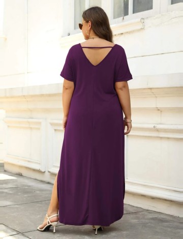 Rochie maxi Shein Curve+, mov