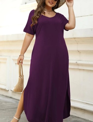 Rochie maxi Shein Curve+, mov