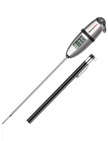 Termometru pentru mancare ThermoPro, argintiu