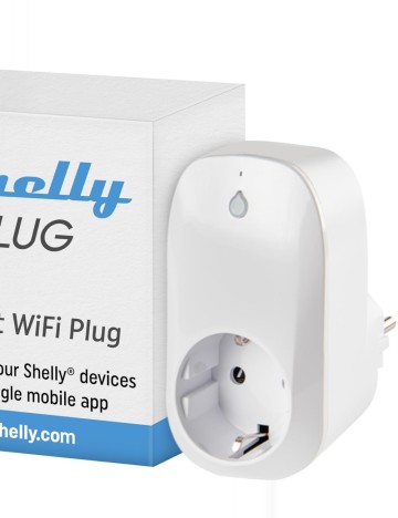 Wifi extender Shelly, alb