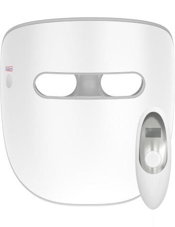 Mască de față cu LED TensCare, alb