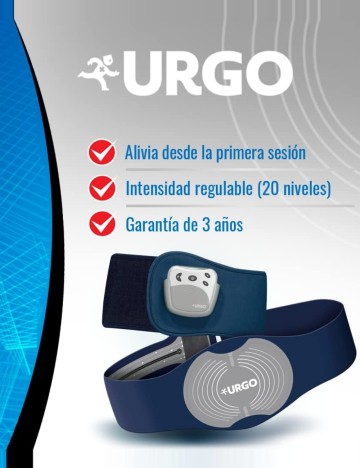 Suport lombar pentru electroterapie Urgo, gri