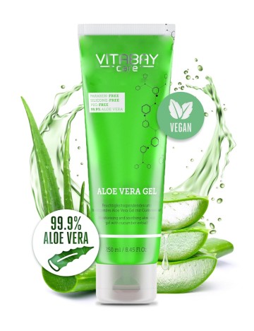 Cremă hidratantă cu Aloe Vera Vitabay, verde