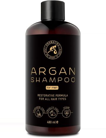 Șampon pentru păr AROMATIKA, maro