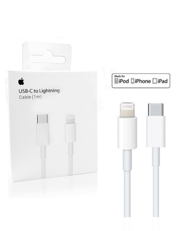 Cablu de date Apple, alb