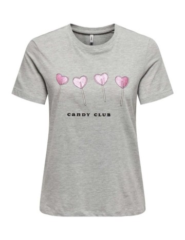 Tricou Only, gri