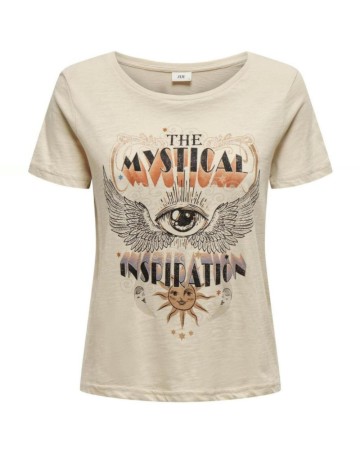 Tricou Jdy, bej