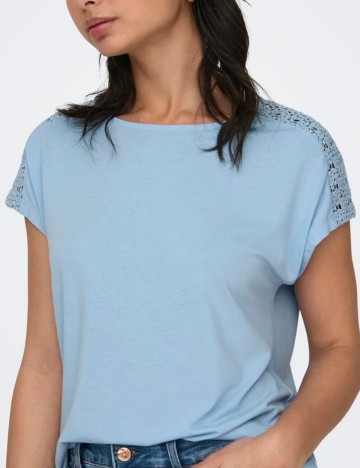 Tricou Only, albastru