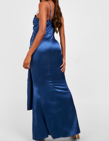 Rochie maxi Boohoo, albastru