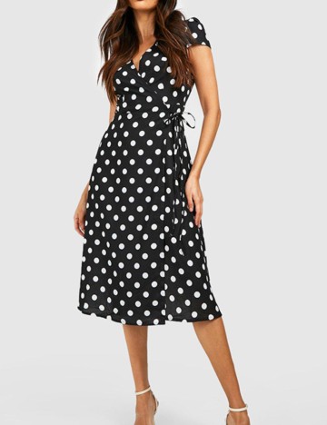 Rochie midi Boohoo, negru