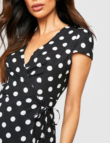 Rochie midi Boohoo, negru
