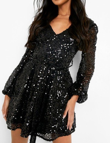 Rochie de ocazie Boohoo, negru