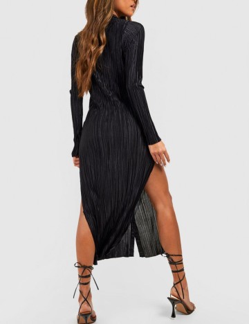 Rochie midi Boohoo, negru