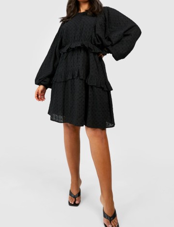 Rochie mini Boohoo, negru