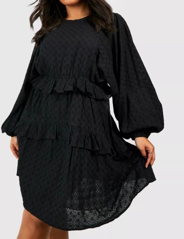 Rochie mini Boohoo, negru