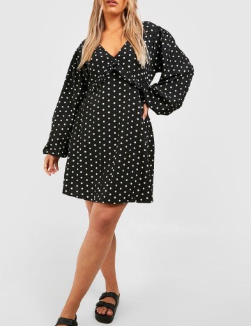 Rochie mini Boohoo, negru