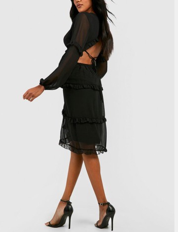 Rochie mini Boohoo, negru