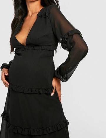 Rochie mini Boohoo, negru