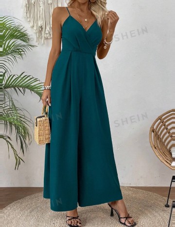 Salopetă lungă Shein, verde