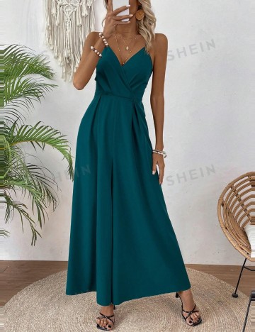 Salopetă lungă Shein, verde