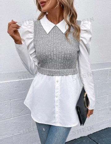 Cămașă Shein, mix culori