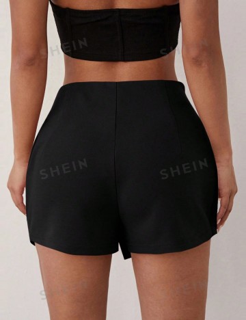 Fustă Pantalon Shein, negru