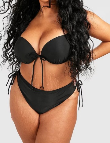 Slip Boohoo, negru