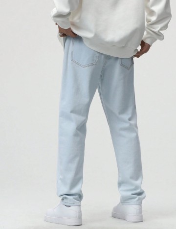 Jeans Shein, albastru deschis