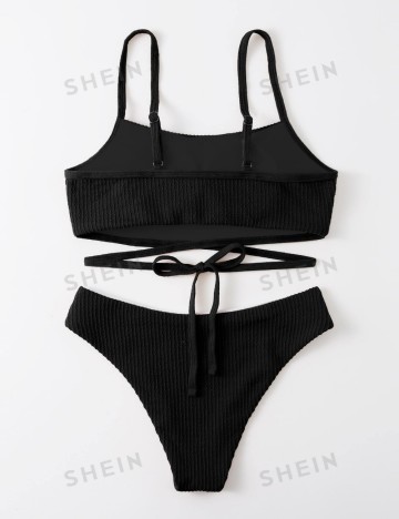 Costum de baie Shein, negru