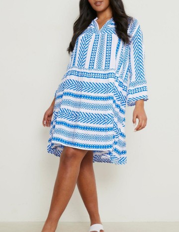 Rochie mini Boohoo, mix culori