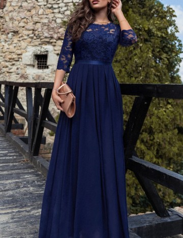 Rochie maxi Shein, albastru