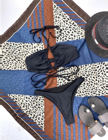 Costum de baie Shein, negru