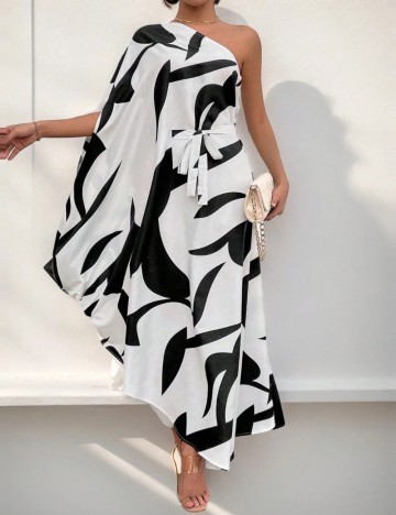 Rochie maxi Shein, mix culori